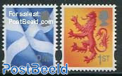 Regional stamps 2v