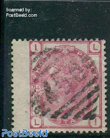 3p, plate 14, Stamp out of set