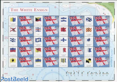 The White Ensign, Label Sheet