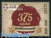 375 Years postal service 1v