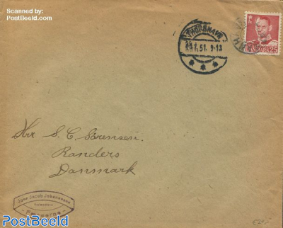 Envelope from Torshavn