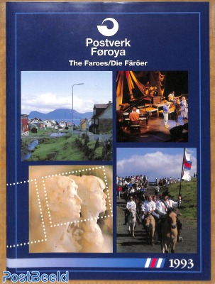 Official Yearbook with stamps 1993