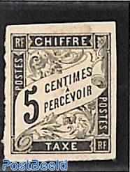 5c, Postage due, Stamp out of set