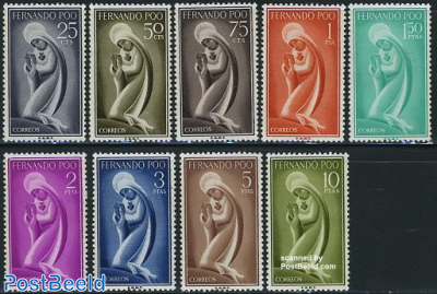 Definitives, maria 9v