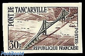 Tancarville bridge 1v, imperforated