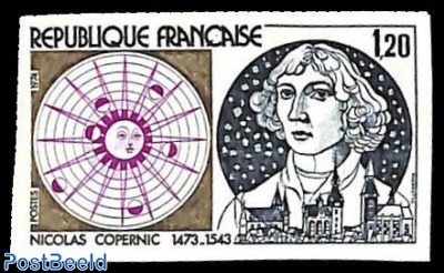 Copernicus 1v imperforated