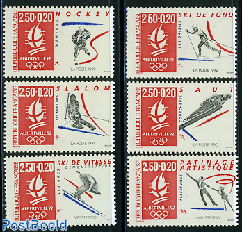 Olympic Winter Games 6v (from s/s)