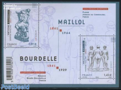 Maillol, Bourdelle s/s