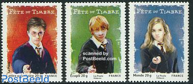 Harry Potter, stamp day 3v