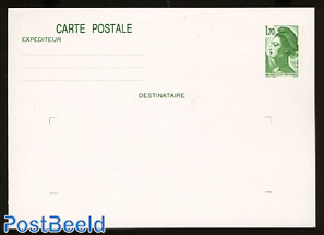 Postcard 1.70 green