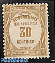 30c, Postage due, Stamp out of set