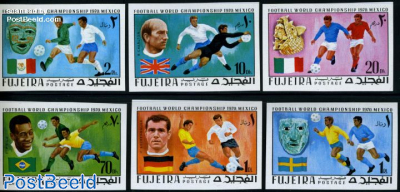 World Cup Football 6v imperforated