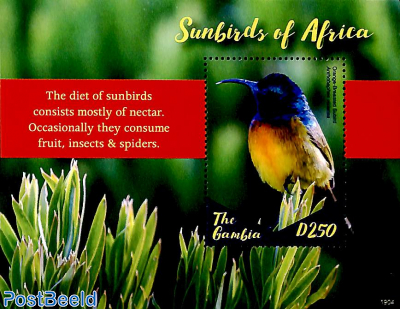 Sunbirds of Africa s/s