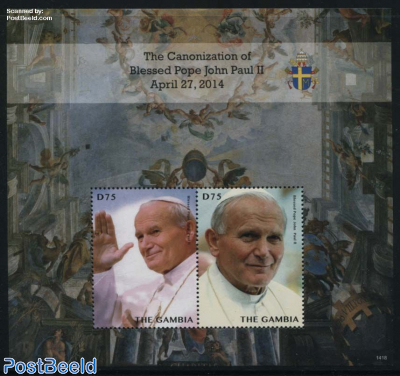 Pope John Paul II s/s