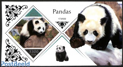pandas, numbered edition