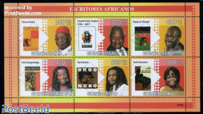 African authors 6v m/s
