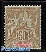 50c, Stamp out of set
