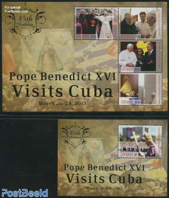 Pope Benedict XVI visit to Cuba 2 s/s