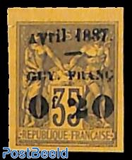 0f20 on 35c, Stamp out of set