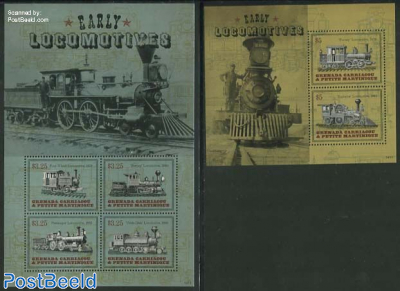 Early locomotives 2 s/s