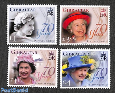 Queen Elizabeth II, Platinum jubilee 4v
