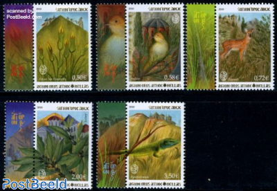 Local stamps Mount Athos 5v+tabs
