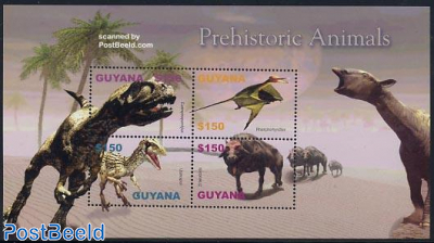 Prehistoric animals 4v m/s, Eustreptospondylus
