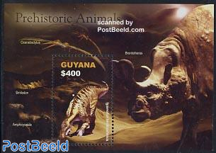 Prehistoric animals s/s, Iguanodon