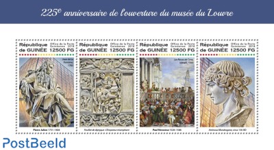 225th anniversary of the opening of Louvre museum