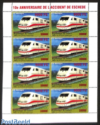 10th anniversary of the accident in Enschede, train, overprint, kb