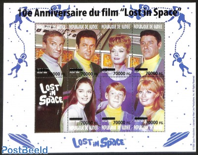 10th anniversary of the film lost in space, overprint