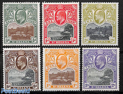 King Edward VII & views 6v
