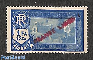 1Fa, 12Ca, FRANCE LIBRE, Stamp out of set