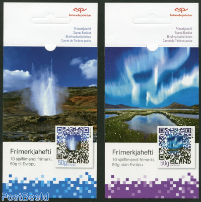 Europa, visit Iceland 2 booklets