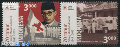 70 Years Indonesian Red Cross 2v [:]