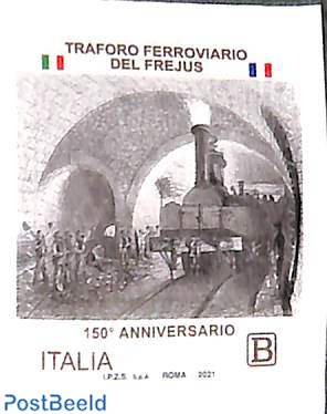 150 years Frejus railway tunnel 1v s-a