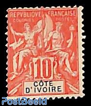 10c, Stamp out of set