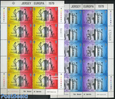 Europa, 2 minisheets