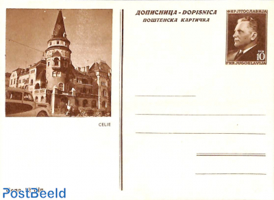 Illustrated Postcard 10D, Celje