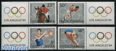 Olympic games 4v with tabs