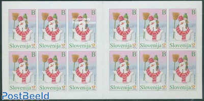 Christmas booklet (12xB stamp)