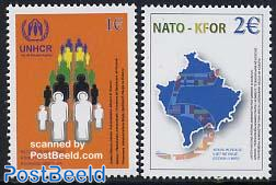 Kosovo, NATO/UNHCR 2v