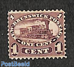 New Brunswick, 1c, Stamp out of set