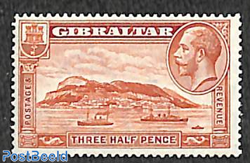 1.5p, Perf. 13.5:14, Stamp out of set