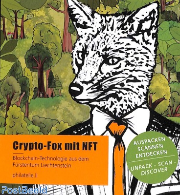 Crypto stamp, the Fox (in closed pack)