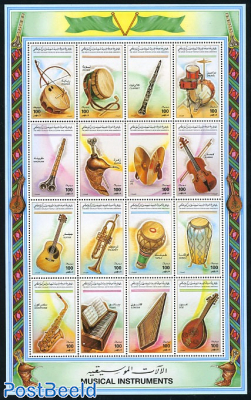 Music instruments 16v