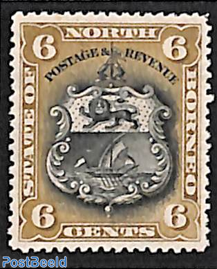 6c, Stamp out of set