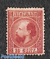10c, Type II, Perf. 14, Stamp out of set
