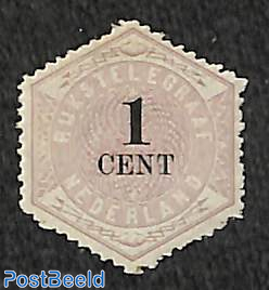 1c, Telegram, Stamp out of set
