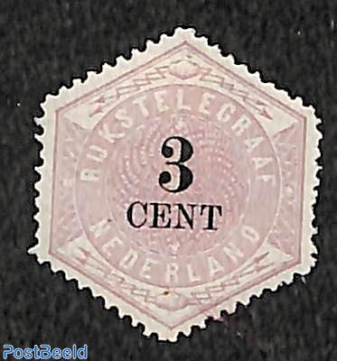 3c, Telegram, Stamp out of set